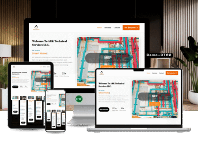 Smart Home & Technical Services Website Design with Divi Theme