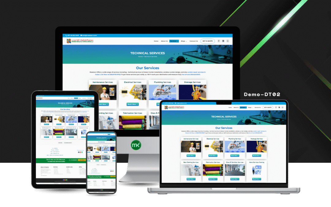 Curtain Company Website Design with Divi Theme