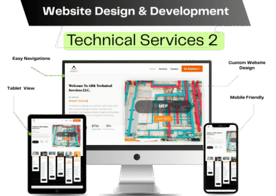 Smart Home & Technical Services Website Design with Divi Theme