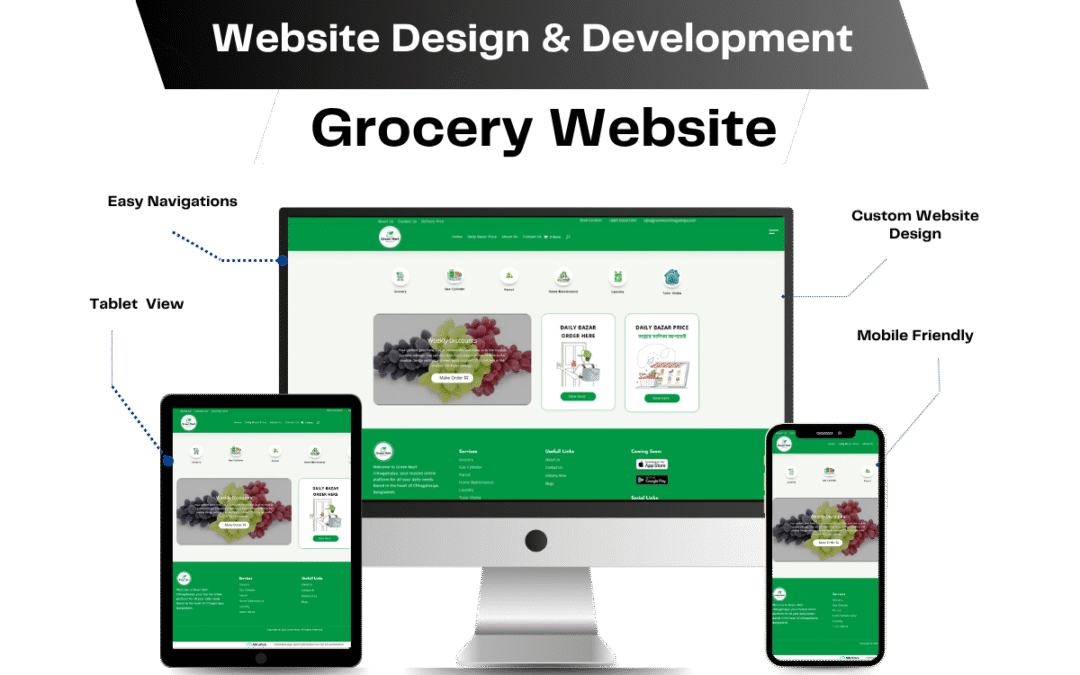 Grocery Website Design with Divi Theme