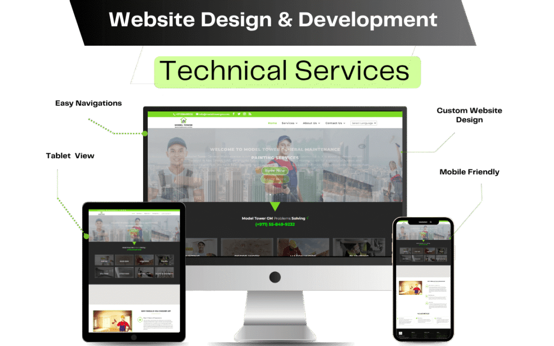 Technical Services Company Website Design with Divi Theme