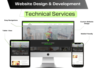 Technical Services Company Website Design with Divi Theme