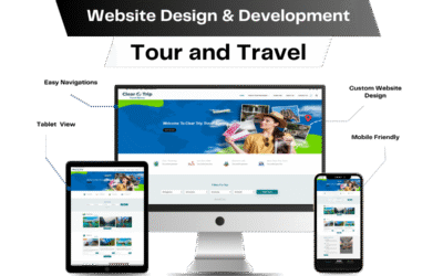 Travel and tour website design with WordPress and Divi Builder.